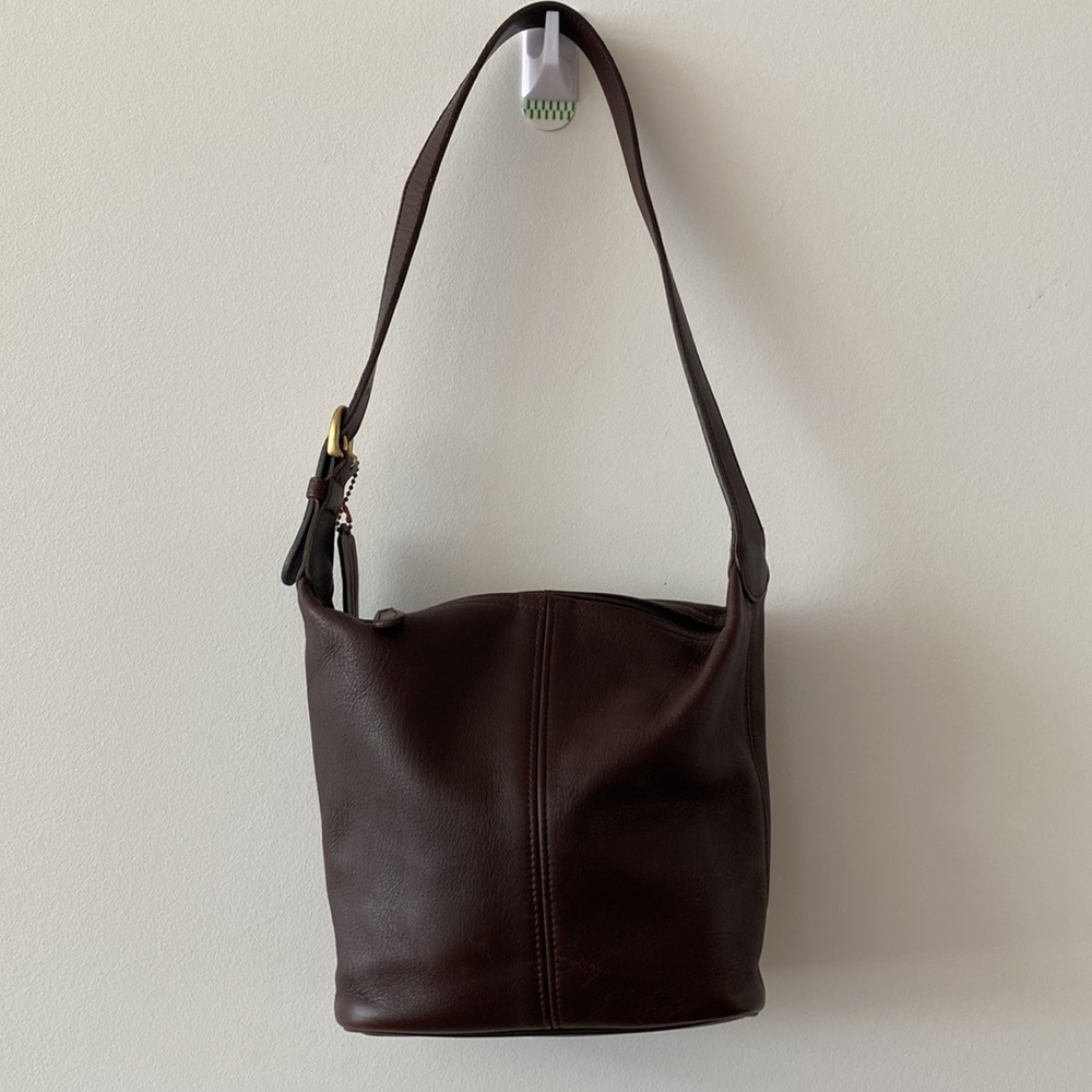 ⬇️ SPECIAL PRICE DROP ⬇️ Vintage COACH - Leather Handbag - Picture 2 of 11